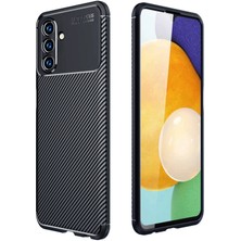 Azrlya Newface Samsung Galaxy A36 Kılıf Auto Focus Karbon Kapak - Siyah