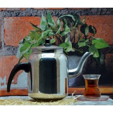 PremiumPort Alüminyum Demlik No:4 1,8 L, Dayanıklı ve Şık Kahve Demleme Aracı