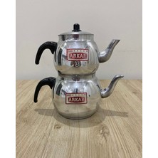 PremiumPort Alüminyum Tombik Çaydanlık Orta Boy 2l, Dayanıklı ve Şık Tasarım