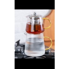 PremiumPort Paslanmaz Çaydanlık, Zarif Tasarım, Dayanıklı ve Pratik Kullanım