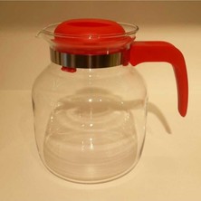 PremiumPort Kırmızı Kapaklı Demlik ile Çay Keyfinizi Güzelleştirin