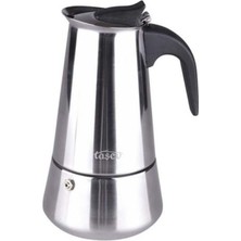 PremiumPort Stilo Moka Pot 6 Fincan, Pratik ve Şık Kahve Demleme Seti