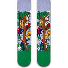 Neşeli Çoraplar Çizgi Karakterler Unısex Çorap