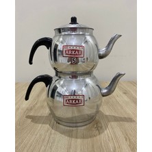 PremiumPort Alüminyum Tombik Çaydanlık, Maxi Boy, 3.50 Litre, Dayanıklı ve Şık