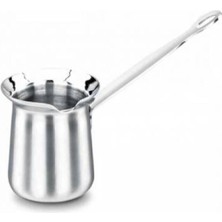 PremiumPort Paslanmaz Çelik 3 Fincan Cezve, Şık ve Dayanıklı Tasarım