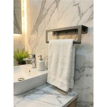 Mee Wall Art Metal Havluluk | Duvar Tipi Modern Havlu Askısı – Elektrostatik Boyalı - Yapışkanlı & Vidalı Montaj