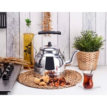 PremiumPort 26 No Alüminyum Kamp Çaydanlığı, 6 Litre, Dayanıklı ve Hafif Tasarım