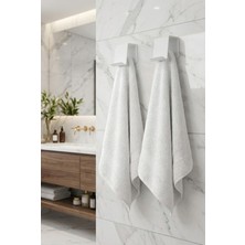 Mee Wall Art Ikili Takım Metal Havluluk | Yüksek Dayanım Yapışkanlı Modern Banyo Aksesuarı