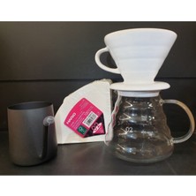 PremiumPort Kahve Demleme Seti 4 Parça, Lezzetli ve Pratik Kullanım