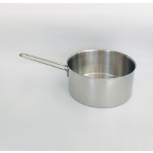 PremiumPort Paslanmaz Çelik Sütlük ve Sosluk, 16 Cm, 1500 Ml, Şık ve Dayanıklı Tasarım