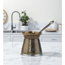 PremiumPort Desenli Döküm Cezve 4 Kişilik, Indüksiyon Uyumlu, 170 ml