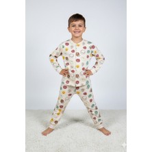 Loodus Miniworld Çıtçıtlı Çocuk Pijama Takımı