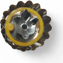 Artizan Mutfak Lale Şeklinde Metal Breçel Kalıp