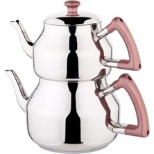 PremiumPort Şık Rose Gold Çaydanlık, Modern ve Dayanıklı Tasarım, Eşsiz Sunum Keyfi