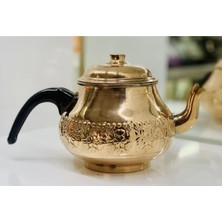 PremiumPort El Yapımı Bakır Semaver Demliği 1.2 Litrelik, Şık ve Dayanıklı Tasarım