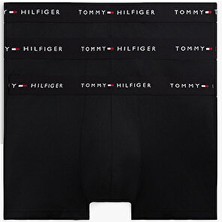 Tommy Hilfiger Erkek Trunk Düşük Bel 3'lü Boxer Seti