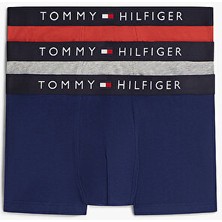 Tommy Hilfiger Erkek Trunk 3'lü Boxer Seti
