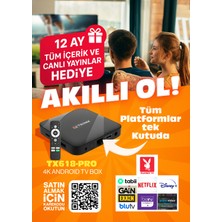 Özbience Yüksek Çözünürlüklü 4K Android Tv Box ile Iptv ve Hediye Yayın Paketi