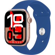 Normadia Mavi Akıllı Saat WATCH10 2025 Uyumlu Galaxy S23 Ultra Amoled Ekran