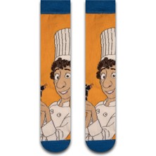 Neşeli Çoraplar Ratatouille Remy Renkli Unisex Çorap