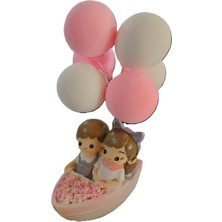 Ofisinn Biblo Uçan Balon Sevgili-Gemili Biblo