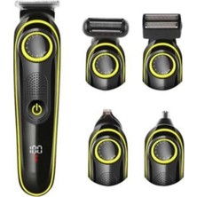 Allians Şarjlı 5 Başlıklı Çok Fonksiyonlu Tıraş ve Kulak Burun Temizleme Aleti