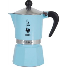 PremiumPort Renkli Moka Pot 3 Cup, Şık ve Pratik Kahve Deneyimi Için Ideal