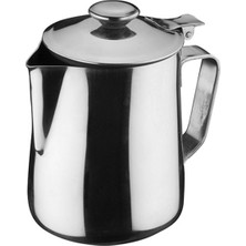 PremiumPort Kapaklı Çay Kahve Süt Potu 0.7 L, Dayanıklı ve Şık Tasarım