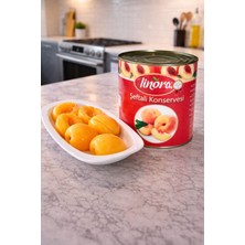 Linora Şeftali Konserve 3kg/ 1 Teneke