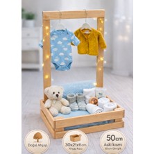 Ahşap Bebek Kırk Sepeti