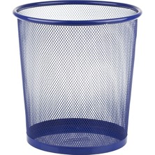 Bigpoint Metal Perfore Çöp Kovası Küçük Mavi