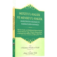 Lalegül Neşriyat Mefzeul Halaik Ve Menbeul Hakaik Arapça