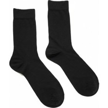 Beyteks 6'lı Dikişsiz Siyah Soket Çorap