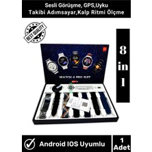 Normadia Premium Seri Akıllı Saat 7 Kordonlu 49MM 2.3 Inç, Şık ve Fonksiyonel
