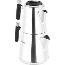 Karaca Powersteel 316+ Arigato Çelik Çaydanlık Takımı Large