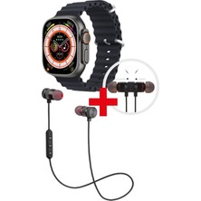 Normadia Ultra Akıllı Saat ve Bluetooth Kulaklık Seti, Şık ve Işlevsel Hediye