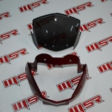 Msr Ybr 125 Esd Kırmızı Ön Siperlik