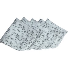 Kaf Kumaş 5 Adet Müslin Bebek Ağız Bezi