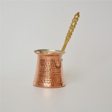 PremiumPort Paslanmaz Çelik Bakır Cezve, Pratik Kullanım, Sağlıklı ve Şık Tasarım