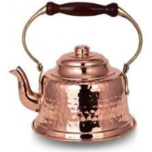 PremiumPort El Dövme Bakır Maraş Demlik, Kırmızı, Şık ve Dayanıklı Tasarım