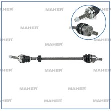Maher AKS KOMPLE ÖN AVEO 2006-2011 / KALOS 2003-2008 / SAĞ 1.2 85 ABSLİ 47 DİŞ M-T 880MM 96963324