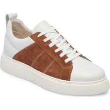 Tergan Taba Hakiki Deri Erkek Sneaker - E25I1AY57283-A29