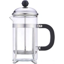 PremiumPort Şık Çelik French Press 350 Ml, Pratik ve Dayanıklı Kahve Demleme Aparatı