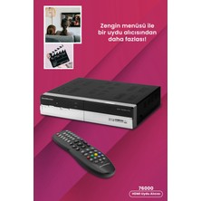 Özbience Uydu Alıcısı 76000 Tüplü Tv Için Scart Pvr Dijital Çözüm