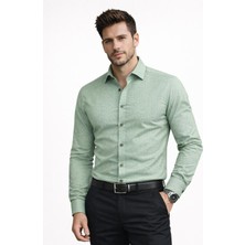 COLVİ'S MAN Erkek Slim Fit Oxford Hediye Kutulu Kolay Ütülenebilir Erkek Gömlek