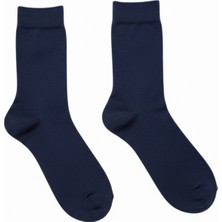 Beyteks 6'lı Dikişsiz Lacivert Soket Çorap