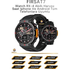 Normadia Fırsat7 Watch Rx-4 Akıllı Saat, Tüm Telefonlara Uyumlu ve Modern Tasarım