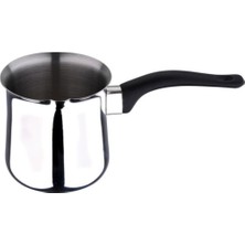 PremiumPort Inox Çelik 304 Cezve, Dayanıklı ve Zarif Tasarım, Hızlı Isıtma