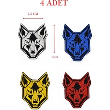 Single Sword Nakış Patch - Kurt Peç