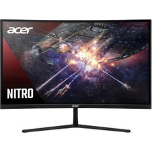 Acer Nitro EI322QURP 31.5" Qhd Zeroframe Curved 1500R 165Hz 1 Ms 2560 x 1440 Hdr 400 Va LED 2xhdmı 2xdp Gaming Monitör Teşhir